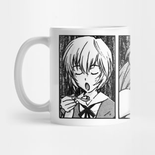 Rei, Asuka and Misato Mug